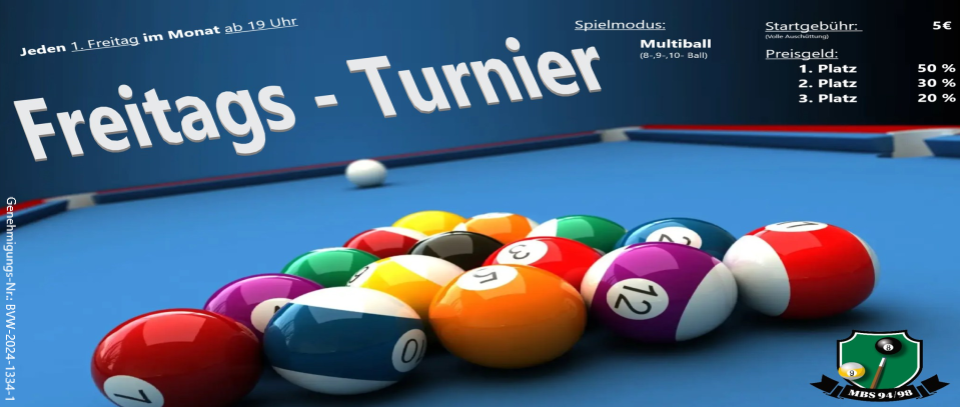 Tournament banner