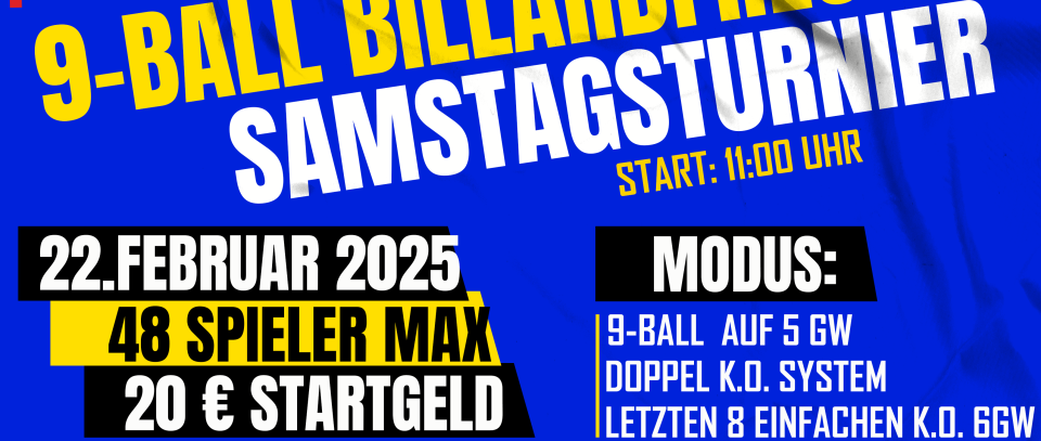 Tournament banner