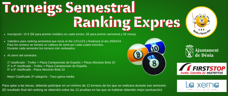 Tournament banner