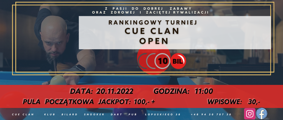 Tournament banner