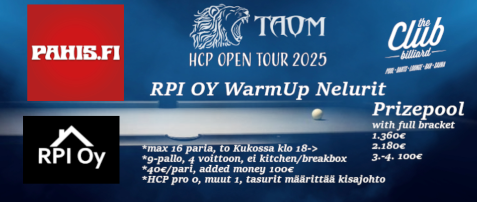Tournament banner