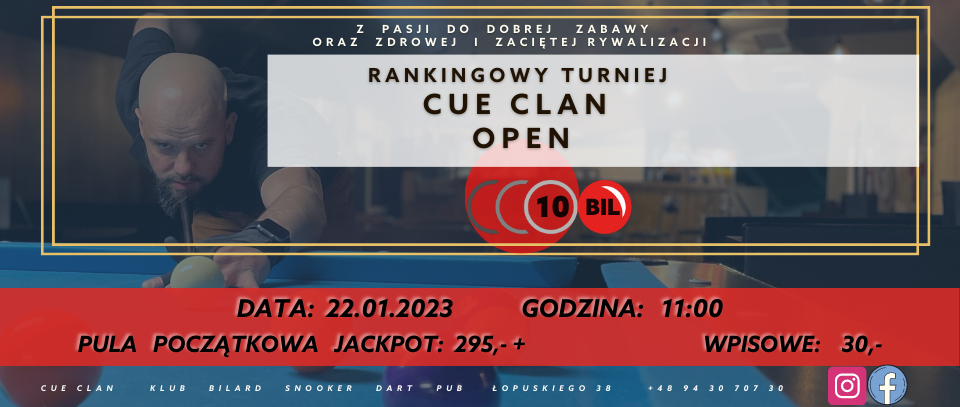 Tournament banner