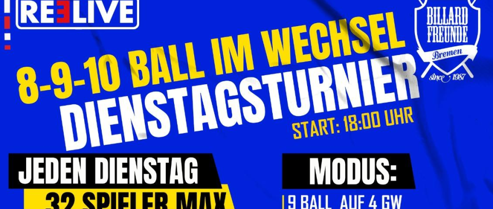 Tournament banner
