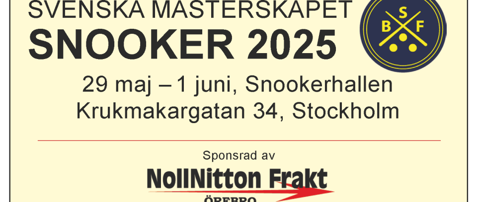 Tournament banner