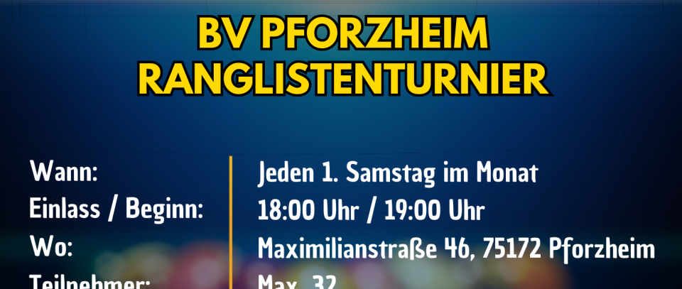 Tournament banner