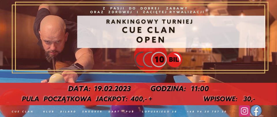 Tournament banner