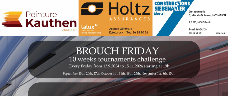 Tournament banner