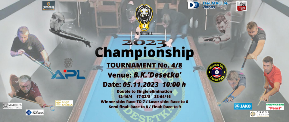 Tournament banner