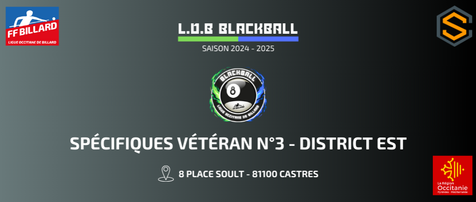 Tournament banner