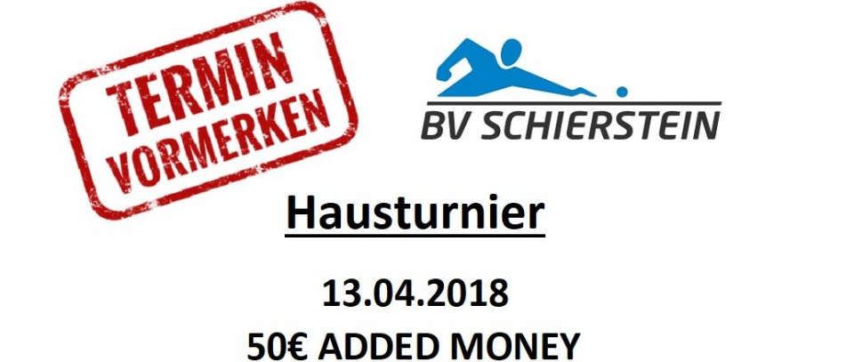 Tournament banner