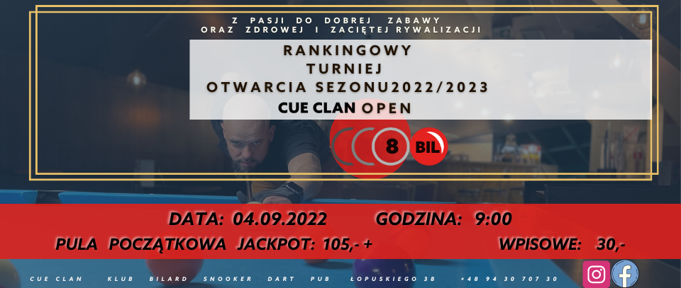 Tournament banner