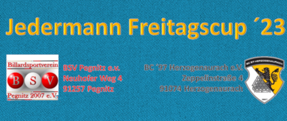 Tournament banner