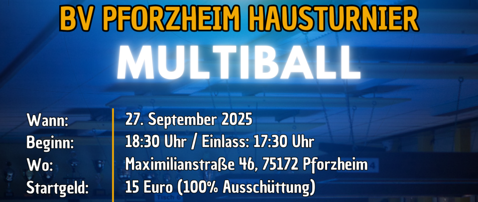 Tournament banner