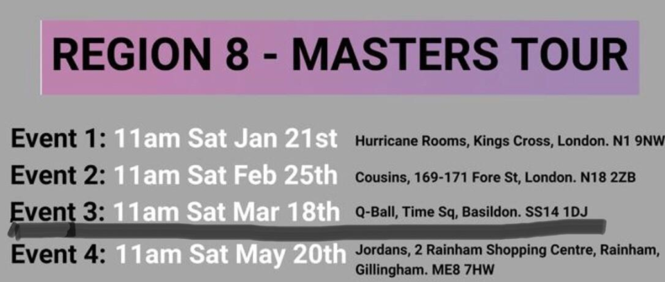 Tournament banner