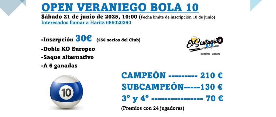 Tournament banner