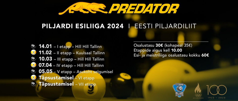 Tournament banner