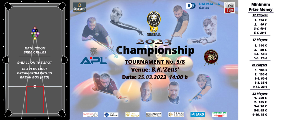 Tournament banner