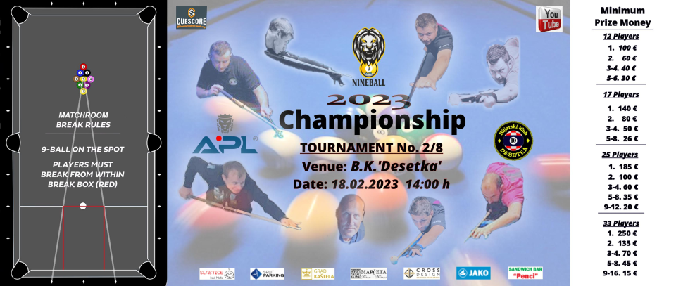 Tournament banner