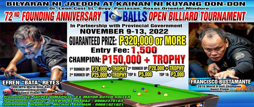 Tournament banner