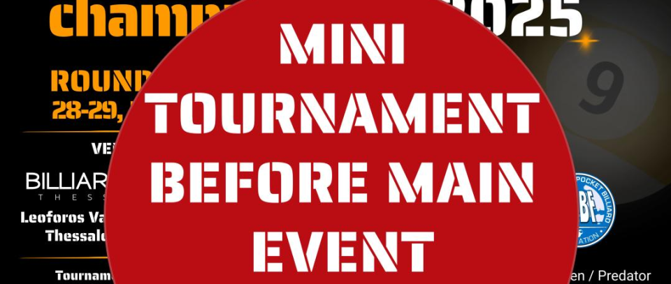 Tournament banner
