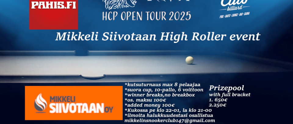 Tournament banner