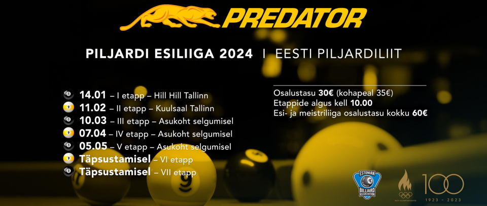 Tournament banner