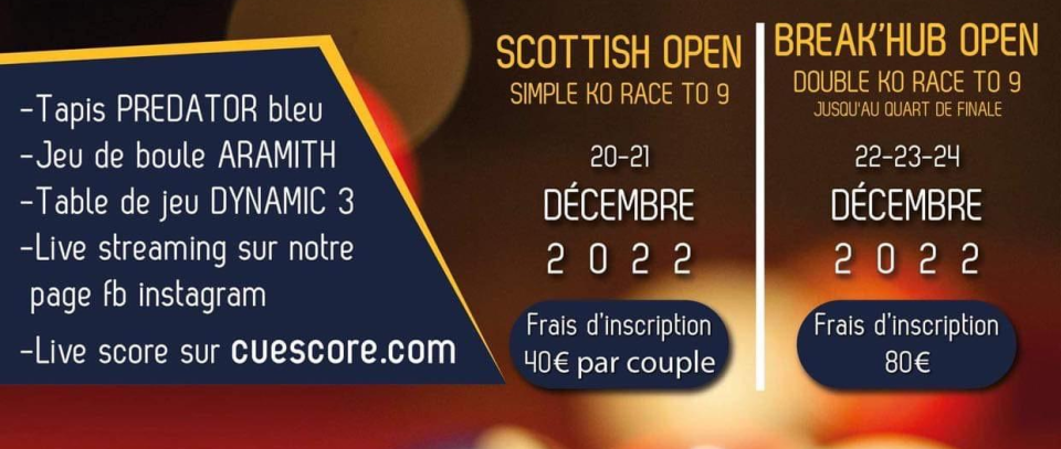 Tournament banner
