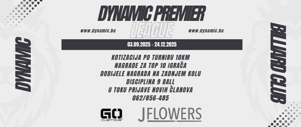 Tournament banner