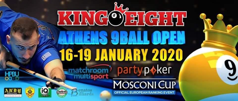 2020 Athens 9 ball Open image